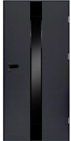 Dvere vchodové Flora S68 90P Antracit