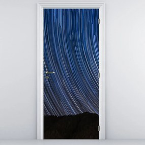 Fototapeta na dvere - Nočné hviezdy a obloha (95x205cm)