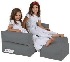 Sedací vak Kiddo (Sivá). Akcia -19%. Vlastná spoľahlivá doprava až k Vám domov. 1073220