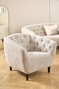 Čalúnené kreslo Ria béžové