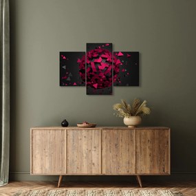 Obraz 3D abstrakcie (90x60 cm)