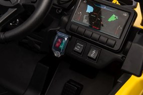 LEAN CARS Elektrická bugina Can-am DK-CA003 žltá