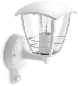 Philips 15388/31/16 - Vonkajšie nástenné svietidlo s čidlom MYGARDEN CREEK 1xE27/60W/230V