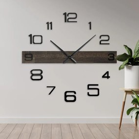 Minimalistické elegantné hodiny dubové drevo I SENTOP MAS023-BLACK-3169