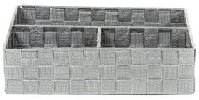 Organizér Compactor TEX 32 x 25 x 8 cm, 3 diely, sivá