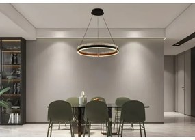 LED Stmievateľný luster na lanku LED/80W/230V 3000-6500K + diaľkové ovládanie