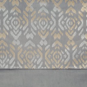 ZATEMŇOVACÍ ZÁVES NA KRÚŽKOCH LIZA 140X250 CM STRIEBORNÁ