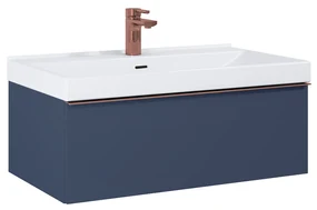 Elita Look, umývadlová skrinka 80x45 cm 1S PDW, modrá matná, ELT-168574
