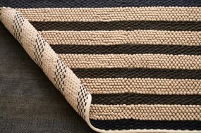 Diamond Carpets India, Ručne viazaný kusový koberec MCK Natural 2264 Multi Colour, 80x150, hnedá, obývacia izba