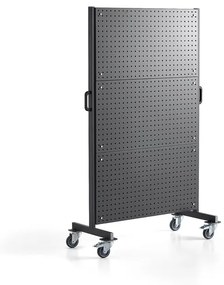 Mobilný panel na náradie SELECT, 1060x1830 mm, šedý