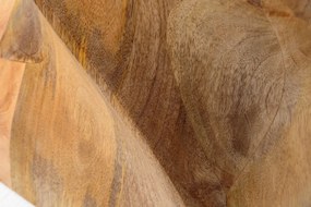 Príručný stolík TWIST 45 cm mangové drevo