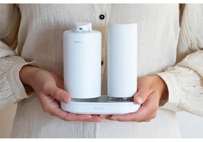 Biely plastový stojan na umývacie prostriedky SinkStyle – Brabantia