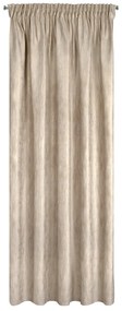 ZATEMŇOVACÍ ZÁVES NA PÁSKE ESTEL 140X270 CM SVETLOBÉŽOVÁ