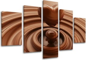 Obraz na stenu 5 dielny KUCHYŇA KU025E50 - 100x80 cm