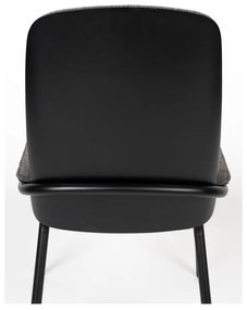 Tmavosivé jedálenské stoličky v súprave 2 ks Clip - Zuiver