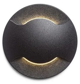 RED - Design Rendl-R12618 - LED Vonkajšie vstavané svietidlo KICK LED/3W/230V IP54