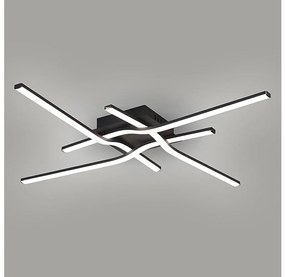 Brilagi - LED stropné svietidlo STRIPES LED/38W/230V čierna