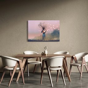 Obraz - Oživená príroda (90x60 cm)
