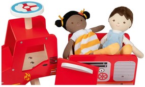 Playtive Drevené odrážadlo Ride-On Truck (červená)  (100372860)