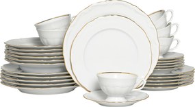 XXXLutz KOMBINOVANÝ SERVIS Maria Theresia Gold 30-dielne Creatable - Online Only bytové doplnky - 007768059102
