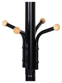 Stojanový vešiak LINEA čierny