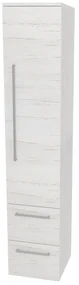Mereo, Mereo Bino, kúpeľňová skrinka vysoká 163 cm, pravá, Multidecor, Pino Aurélio, MER-CN698PINO