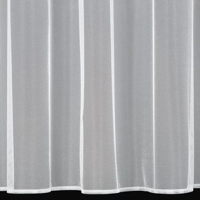 ZÁCLONA SYLVIA NA PÁSKE 135X270 CM BIELA