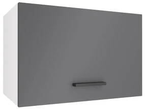 Kuchynská skrinka Belini nad digestor 60 cm šedý mat  TOR SGP60/2/WT/SR/0/B1