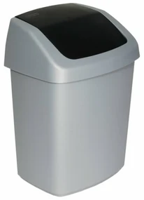 Curver Odpadkový kôš Swing 15 l, sivá, 15 l