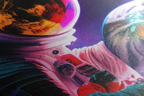 Obraz astronaut na vesmírnej výprave - 40x60