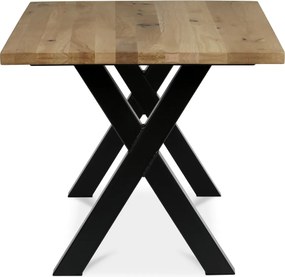 Jedálenský stôl z masívu 160 x 90 cm, dub