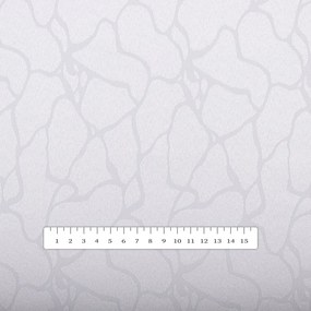 Biante Dekoračný behúň na stôl Monako PM-123 Mramor biely 35x180 cm