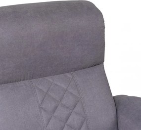 Kreslo Boston, sivá (Soro 90)