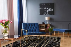 Koberec Agnella Tempo Gate čierny