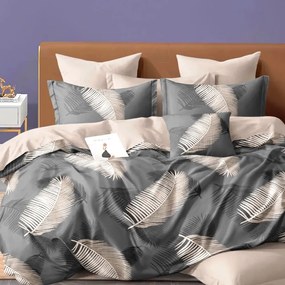 Krepové obliečky Homa COSY FEATHER 3-dielna sada 140x200 cm