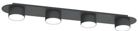 Stropné svietidlo DIAZ 4xGX53/12W/230V čierna