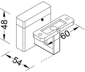 Deko-Light 687086 - LED Obrazové osvetlenie AYLEEN LED/3,2W/230V chróm