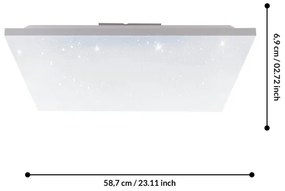 Eglo 75618 - LED Prisadený panel CALEMAR-S LED/32W/230V 4000K 60x60 cm