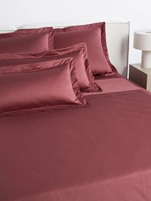 Posteľná plachta z bavlneného saténu Premium