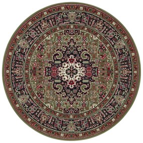 Koberec Hanse Home Mirkan Skazar Isfahan zelený kruh
