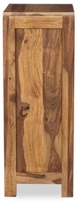 furniture-nabytek.cz - Masívna kúpeľňová skrinka pod umývadlo Leeston z palisandru, lakovaná, hnedá – 42×30×80 cm