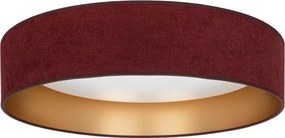 BRILAGI-LED Stropné svietidlo VELVET SIMPLE LED/24W/230V 3000K pr. 45 cm vínová/zlatá