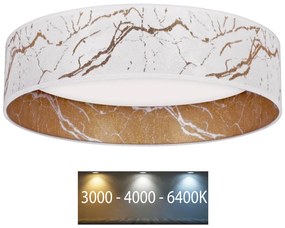 Brilagi - LED Stropné svietidlo VELVET LED/24W/230V 3000/4000/6400K biela/zlatá
