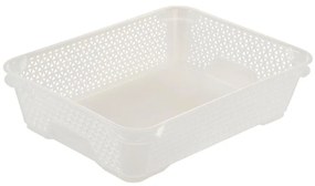 Košík A5 prírodný (priehľadný) 26,5x20x7