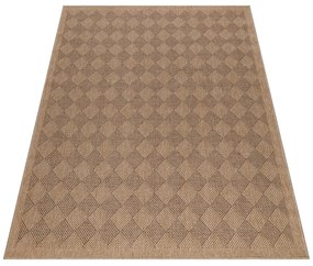 Vonkajší koberec v čierno-prírodnej farbe 120x170 cm Dhaka – Ayyildiz Carpets