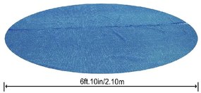 Plachta solárna pre bazén 2,44 cm 58060