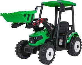 Ramiz MEGA Traktor D68 s prívesom zelený