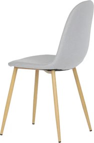 Jedálenská stolička strieborná CT-972 SIL2