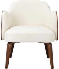 Biele kreslo Haruko - Støraa