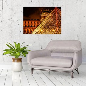 Obraz Louvre v Paríži (70x50 cm)